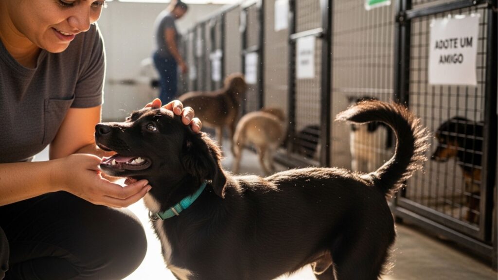 Cãozinho abandonado emociona as pessoas ao "sorrir" na esperança de ser adotado. Você resistiria a essa fofura?