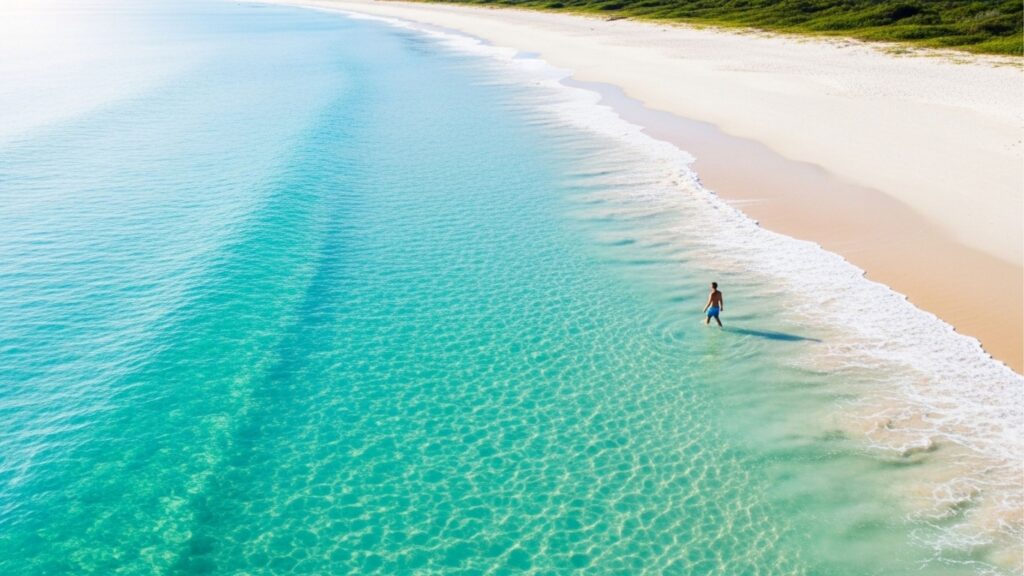 As 5 praias com águas mais transparentes do Brasil, onde o mar parece vidro e encanta qualquer visitante