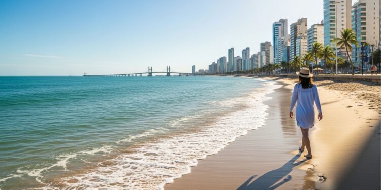 A capital brasileira onde o verão nunca acaba e o mar parece uma piscina, e que já rivaliza com cidades como Lisboa