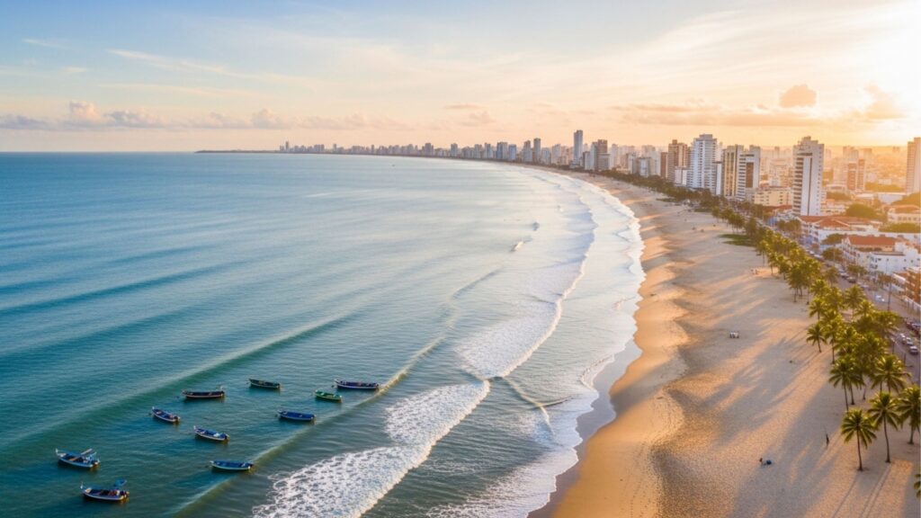 A capital brasileira onde o verão nunca acaba e o mar parece uma piscina, e que já rivaliza com cidades como Lisboa