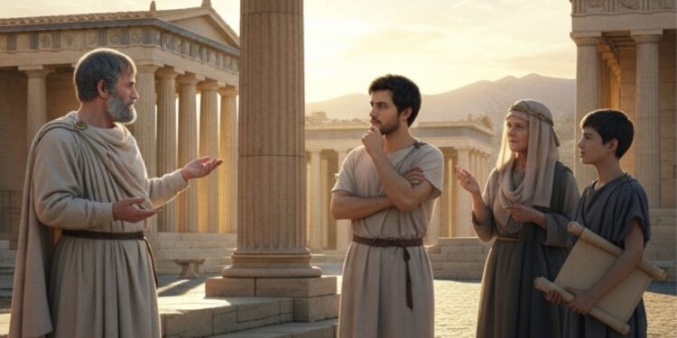 Aristóteles, filósofo grego e aluno de Platão: “O homem é, por natureza, um animal político.”