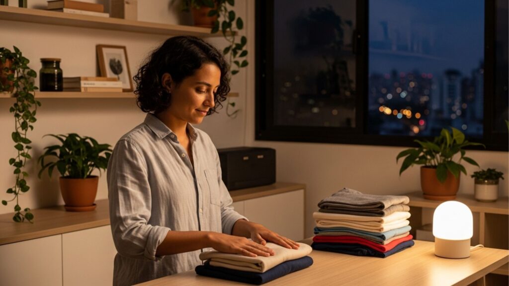 A psicologia diz que pessoas que deixam roupas em cima da cadeira durante a noite não são desorganizadas, elas estão tentando lidar com cansaço emocional