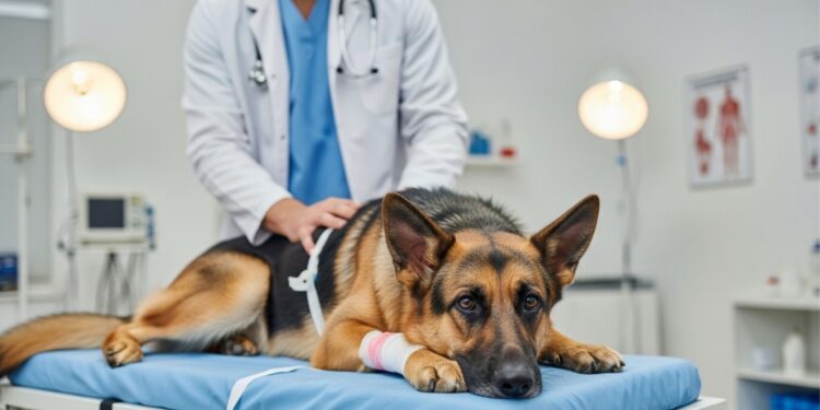 Cão Joey sobrevive milagrosamente a salto de um telhado de sete metros de altura: “Seu dono o havia vendido"