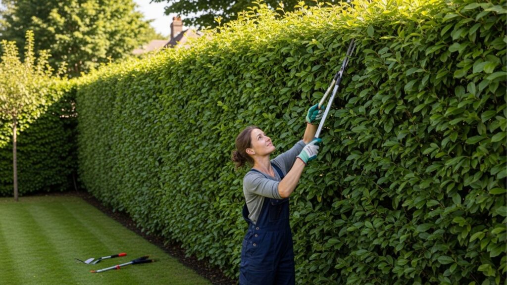 Árvores para bloquear vista dos vizinhos melhor do que uma cerca