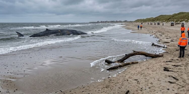 Especialistas confirmam que não há mais chance de sobrevivência para baleia encalhada na Alemanha