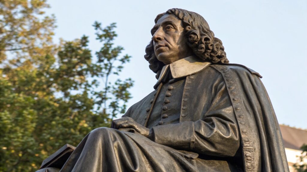 Baruch Spinoza, racionalista e pensador ético: "Não rir, não lamentar, não odiar, mas compreender."