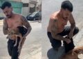 Ele não enxergava mais e foi deixado na rua até que um gesto humano salvou sua vida