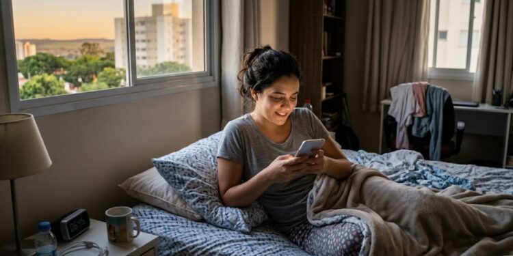 A psicologia aponta que pessoas que evitam olhar notificações no celular ao acordar tentam reduzir um tipo específico de estresse invisível