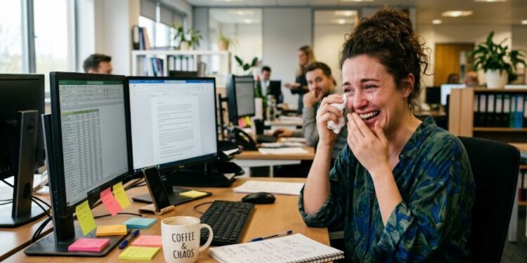 A psicologia sugere que começar a rir de forma incontrolável em momentos de tristeza ou de tensão extrema é característico desse tipo de pessoa