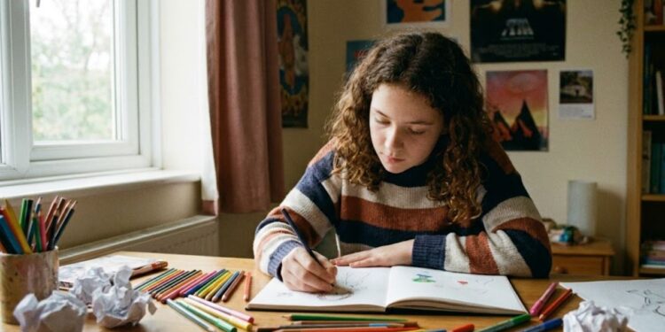 Estudos revelam que crianças que desenham com frequência desenvolvem uma poderosa habilidade cerebral