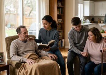 Crianças que viram tradutoras emocionais da família muitas vezes crescem carregando uma culpa que não é delas