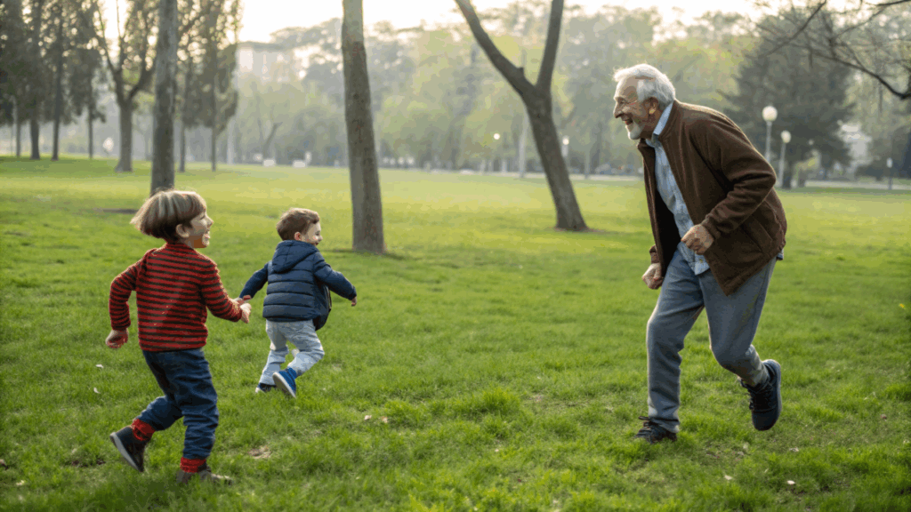 Filhos passam férias com os avós, criam memórias lindas e a mãe descobre um tempo precioso para o casamento