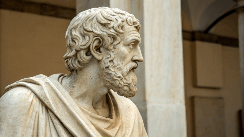 Epicteto, filósofo estoico e ex-escravo: "Não são as coisas que perturbam os homens, mas as opiniões que eles têm sobre as coisas."