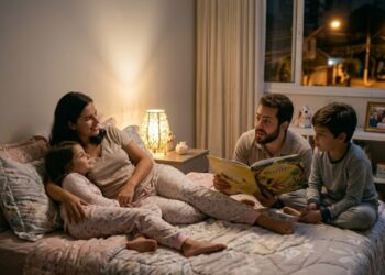 Pesquisas revelam que crianças que ouviam histórias antes de dormir desenvolvem uma habilidade rara