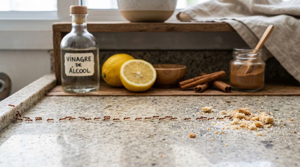 Livre-se das formigas com remédios caseiros simples