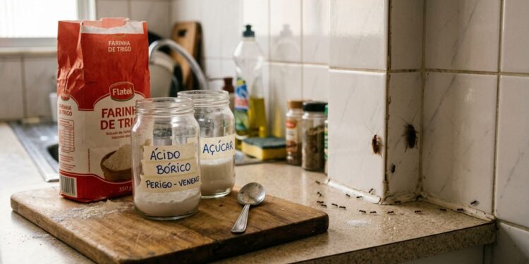 Adeus baratas e formigas: a mistura caseira simples que manda embora os insetos indesejados da sua casa