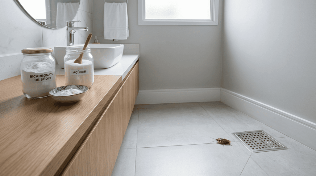 Baratas no banheiro? O truque para eliminá-las sem produtos químicos