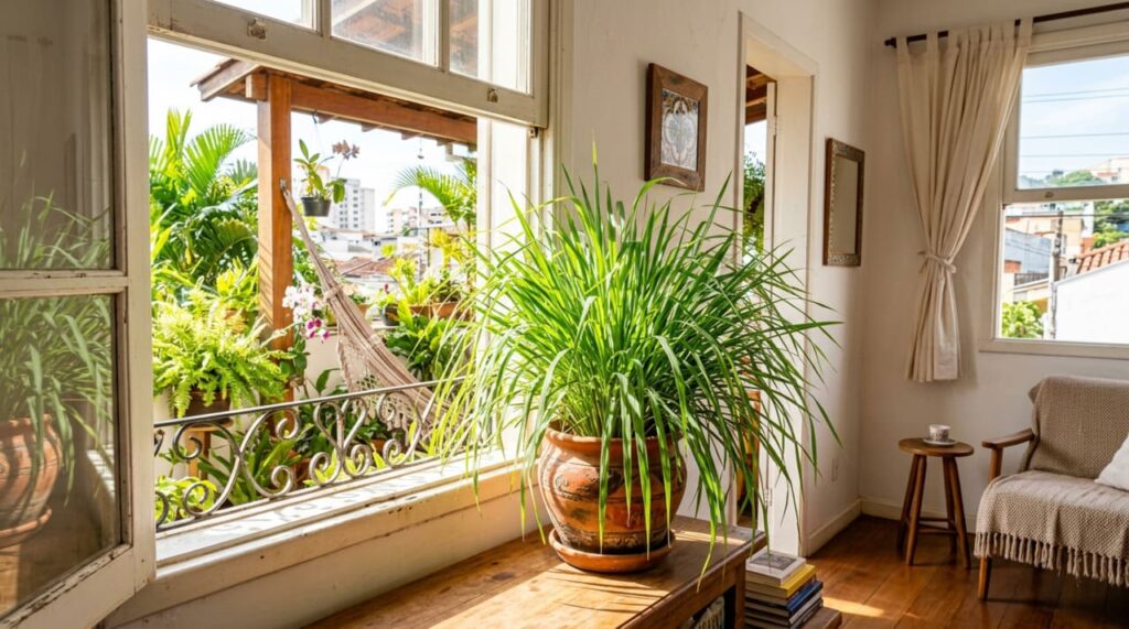 A planta que repele mosquitos naturalmente e cresce perfeitamente em vasos pequenos