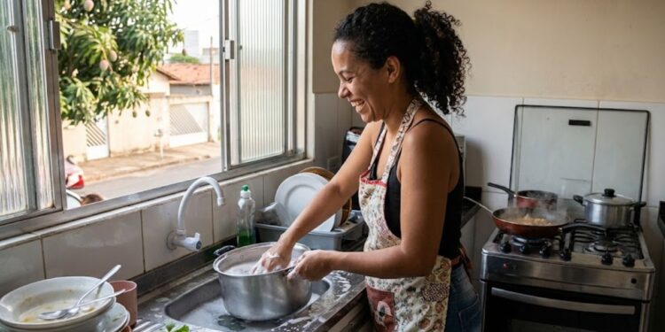 Pessoas que lavam a louça enquanto cozinham têm esse traço em comum