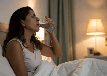 Acordar com a boca seca à noite pode indicar problema oculto e sinal merece atenção imediata