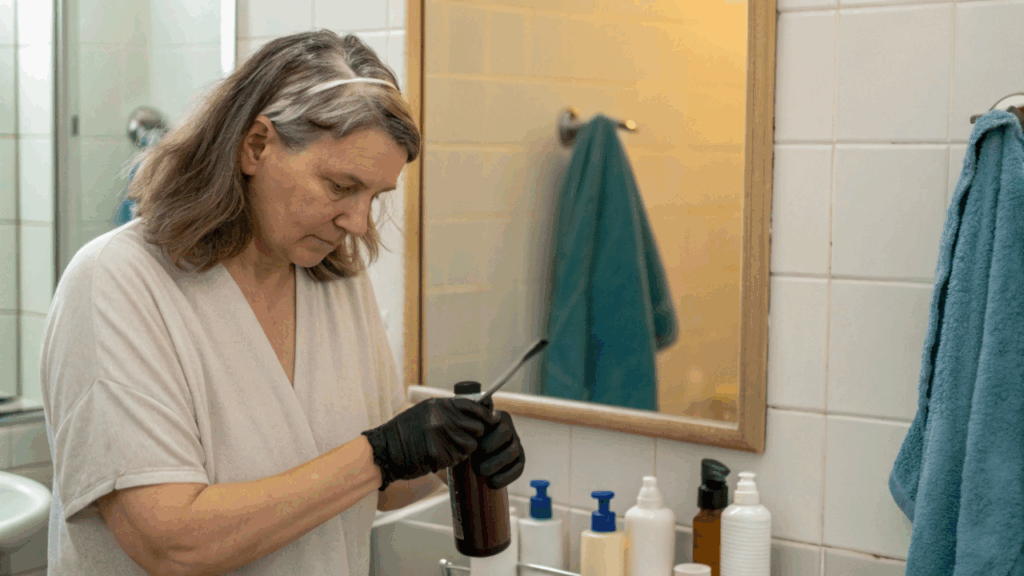 Ela parou de tingir o cabelo e foi tratada de forma diferente, um recrutador disse que era madura demais para o cargo