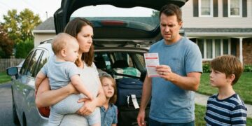 Família viaja e volta com multa pesada após deixar cachorro sozinho no quintal