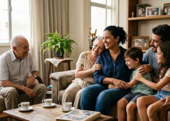O peso invisível de ser sempre a pessoa calma da família e nunca poder mostrar quando começa a quebrar por dentro