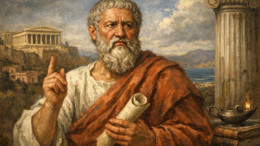 Platão, pensador e educador: “A necessidade é a mãe de todas as invenções.”