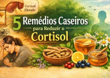 Como reduzir os níveis de cortisol naturalmente e aliviar o estresse no dia a dia com remédio caseiro