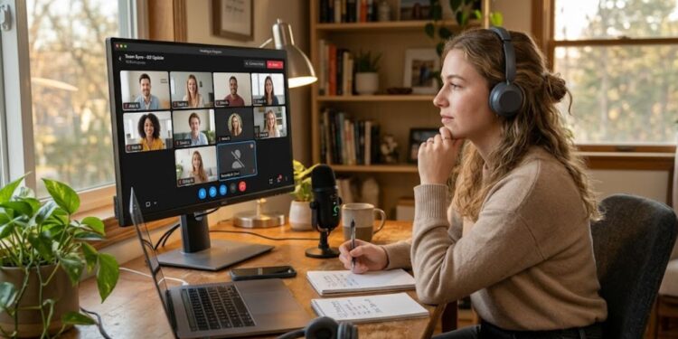 A psicologia diz que quem evita abrir a câmera em chamadas pode sentir desconforto com autoimagem