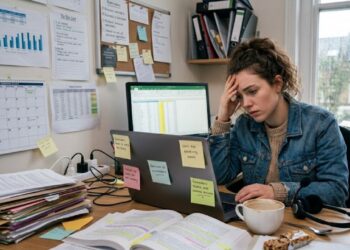 A psicologia explica por que quem sente ansiedade ao ver tarefas acumuladas pode travar em vez de agir