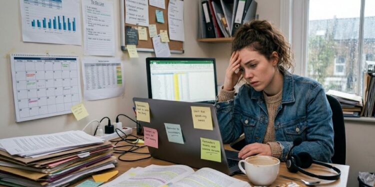 A psicologia explica por que quem sente ansiedade ao ver tarefas acumuladas pode travar em vez de agir