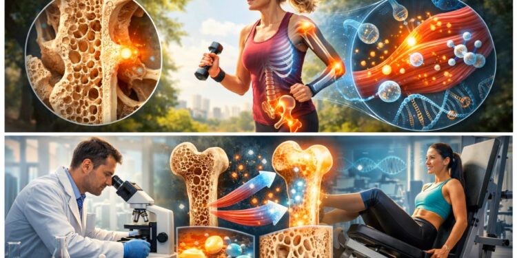 O exercício que ativa células escondidas que fortalecem os ossos naturalmente