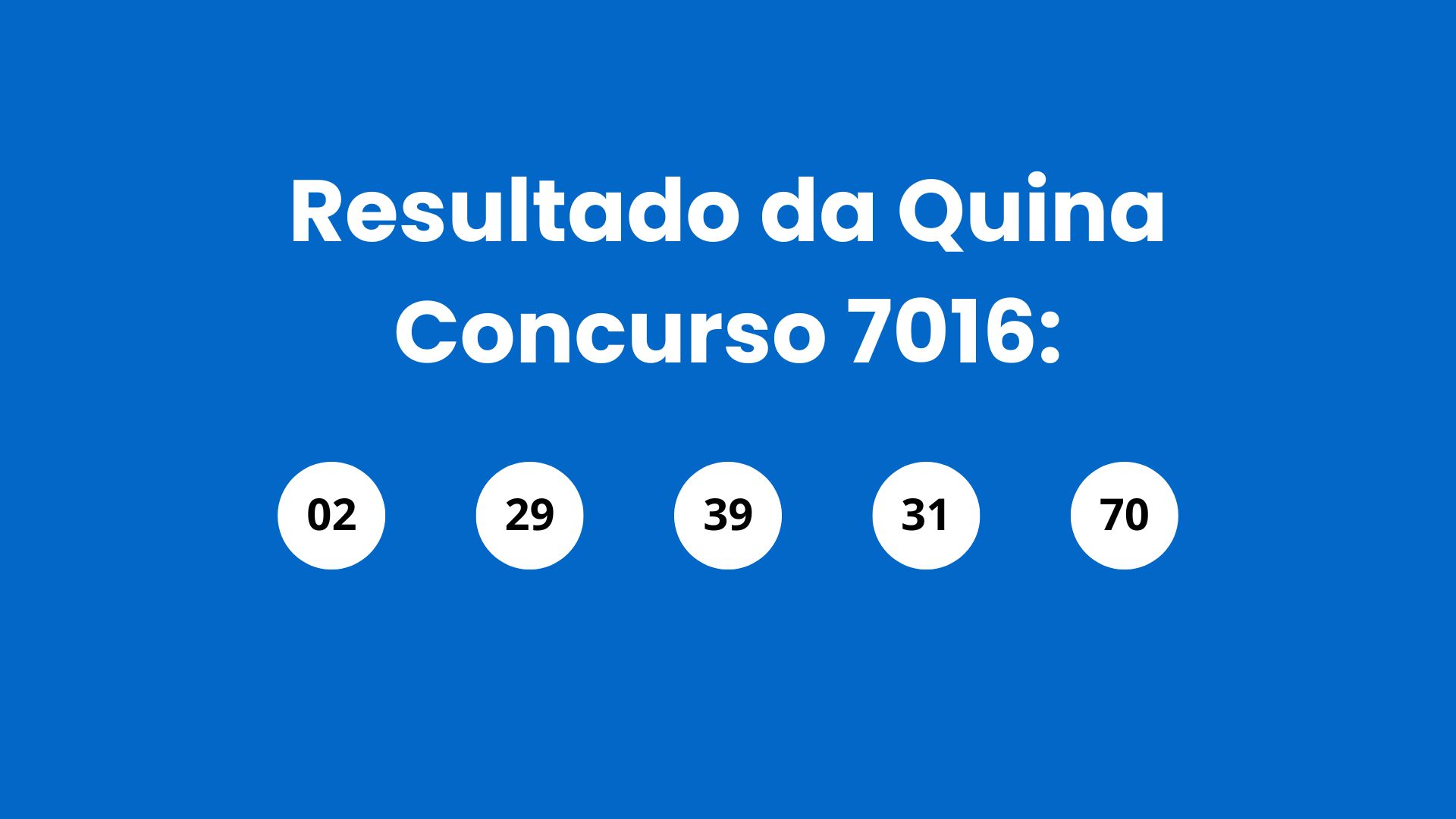 Resultado da Quina: veja números e ganhadores do concurso 7016 (segunda-feira, 04/05) e como resgatar