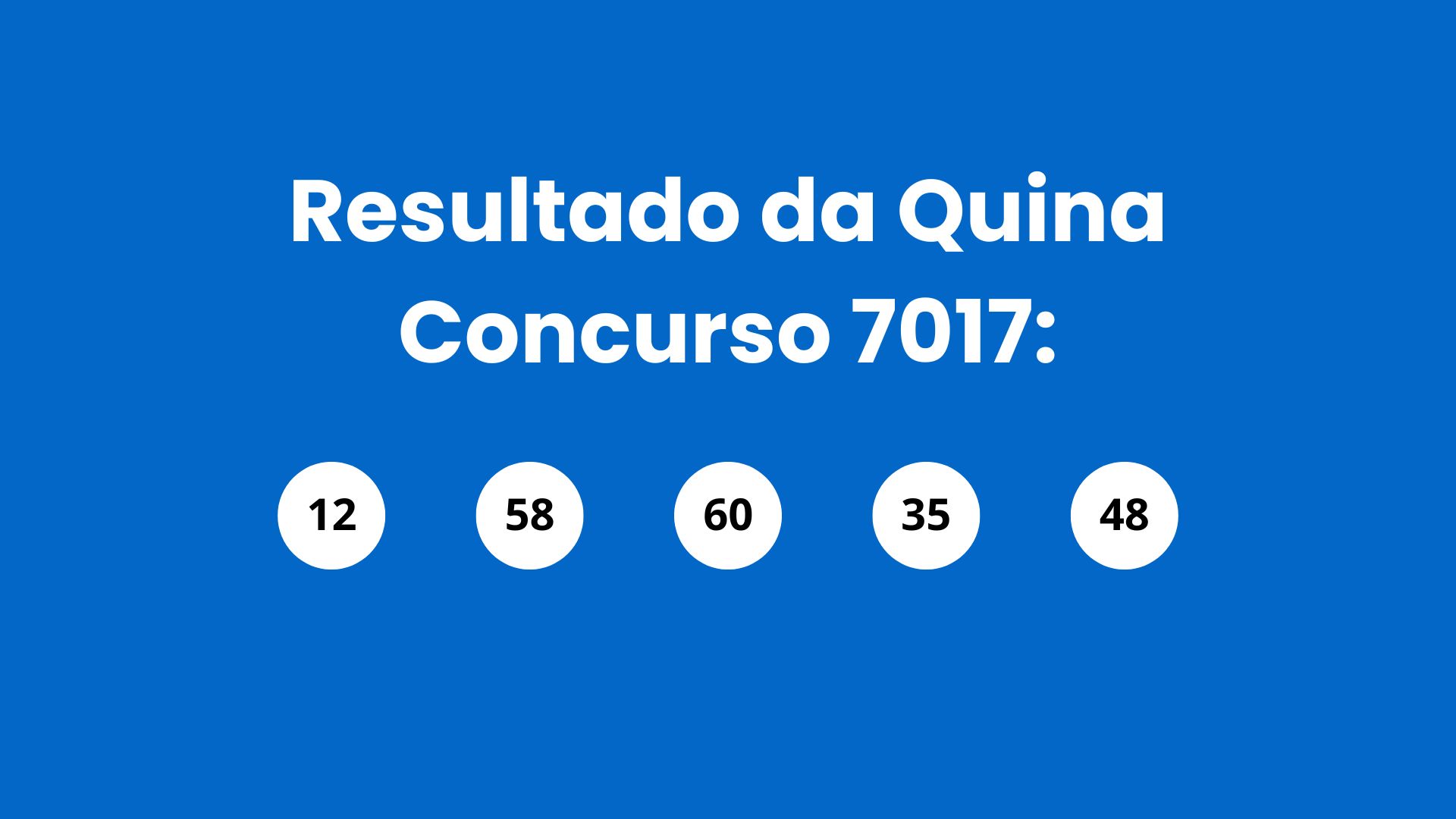 Resultado da Quina: veja números e ganhadores do concurso 7017 (terça-feira, 05/05) e como resgatar