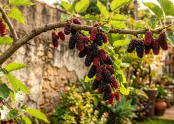 A frutinha escura que manchava as mãos na infância e pode ser cultivada em cercas vivas atraindo dezenas de passarinhos para o seu jardim o ano todo