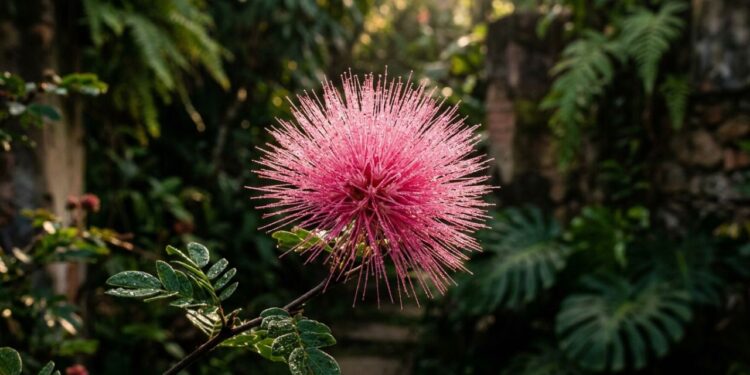 A arvoreta felpuda que virou a favorita de jardins tropicais porque não perde as folhas no inverno e atrai borboletas diariamente