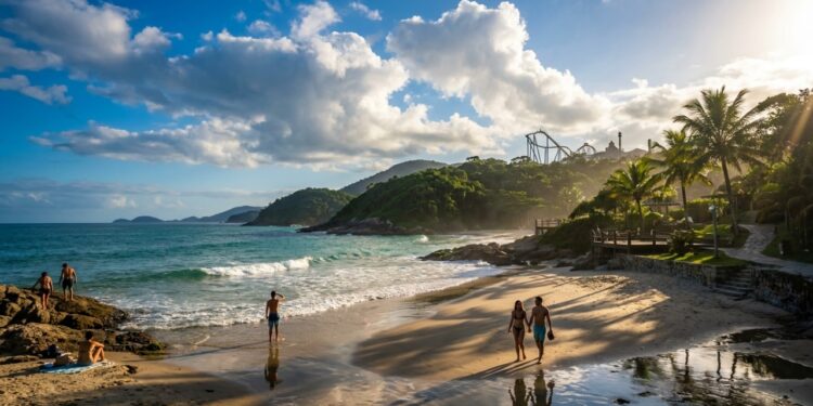 31 km de orla 4 praias com prêmios internacionais e o maior parque temático da América Latina: a cidade catarinense que vai além do Beto Carrero