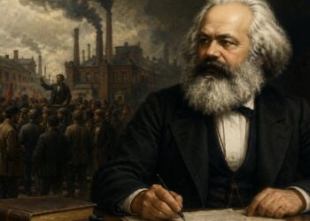 Karl Marx, crítico do capitalismo e teórico social: “A história de todas as sociedades é a história da luta de classes”