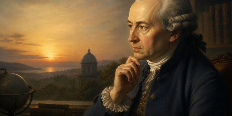 Immanuel Kant, fundador do criticismo e da ética moderna: “Age apenas segundo uma máxima que possas querer que se torne lei universal”