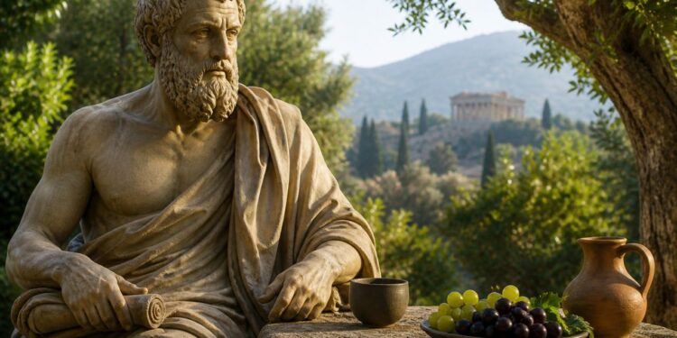 Epicurus, defensor do prazer e da simplicidade: “O essencial basta”