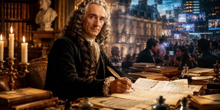Voltaire, crítico do fanatismo e defensor da liberdade: “Pensar livre é resistir”