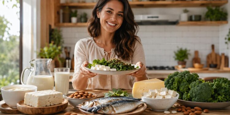 Alimentos ricos em cálcio que ajudam a fortalecer os ossos em qualquer idade