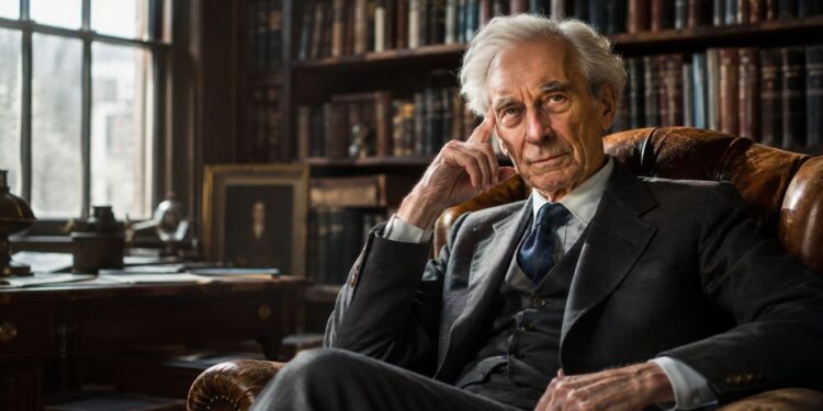 Bertrand Russell, defensor da lógica e da liberdade intelectual: “Duvidar também é pensar”