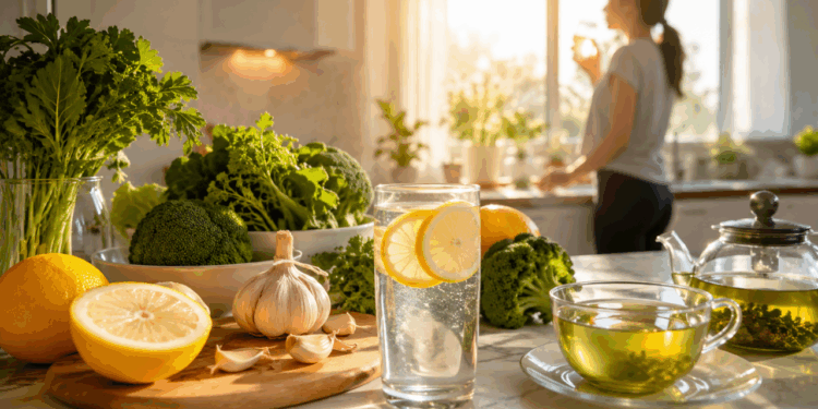 O que beber em jejum para ajudar o fígado sem cair em dietas milagrosas