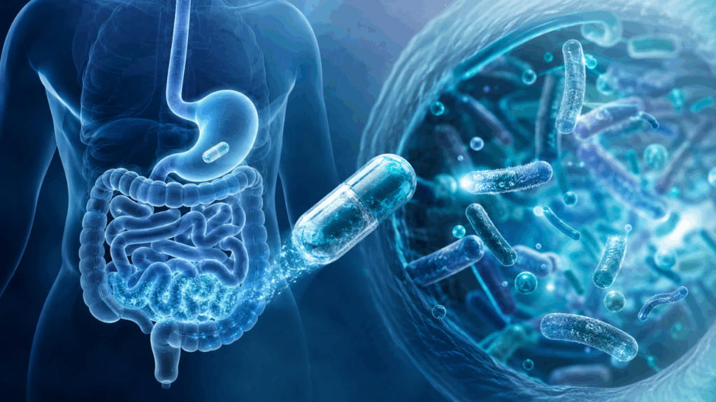 Essas cápsulas podem evitar que bactérias boas morram antes de chegar ao intestino