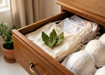 Colocar folhas de louro nas gavetas de roupas íntimas: para que serve e como suas peças ficam protegidas