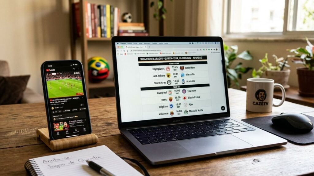 Jogos de hoje, quinta-feira (7 de maio): horários e onde assistir todas as partidas ao vivo