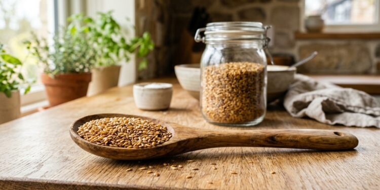 Comer linhaça na menopausa: como essa semente pode ajudar a controlar hormônios femininos
