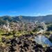 1ª em qualidade de vida em Minas e única do Brasil dentro de um vulcão: a Cidade das Rosas tem águas a 45°C e reconhecimento europeu